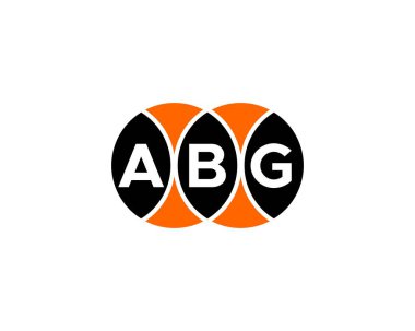 ABG logo tasarım vektör şablonu. ABG