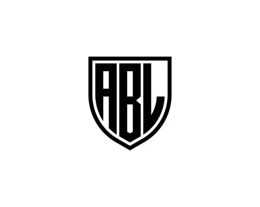 ABL logo tasarım vektör şablonu. ABL