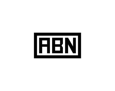 ABN logo tasarım vektör şablonu. ABN