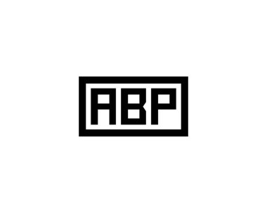 ABP logo tasarım vektör şablonu. ABP
