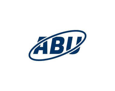 ABU logo tasarım vektör şablonu. ABU