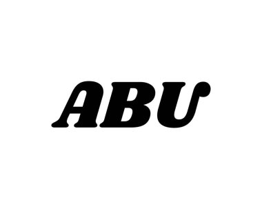 ABU logo tasarım vektör şablonu. ABU