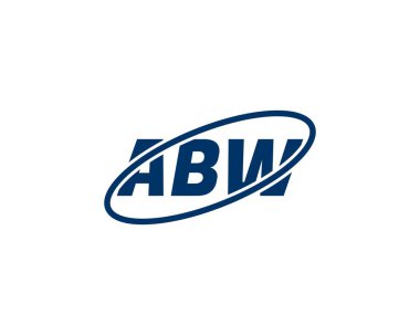 ABW logo tasarım vektör şablonu. Çeviri: