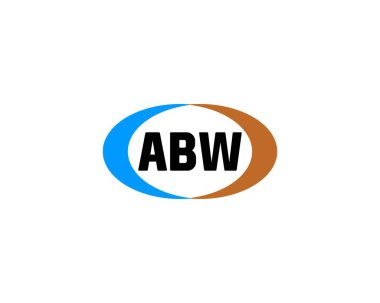 ABW logo tasarım vektör şablonu. Çeviri: