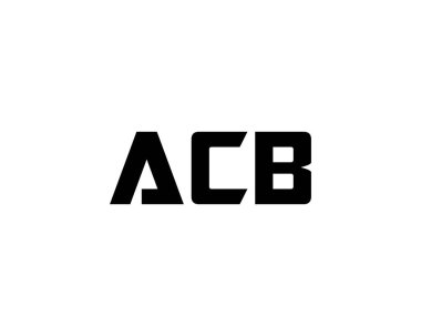 ACB logo design vector template. ACB clipart