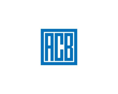 ACB logo tasarım vektör şablonu. ACB