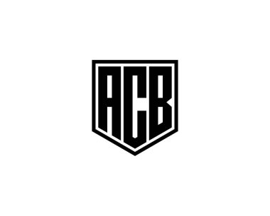 ACB logo design vector template. ACB clipart