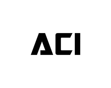 ACI logo tasarım vektör şablonu. ACI