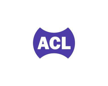 ACL logo tasarım vektör şablonu. ACL