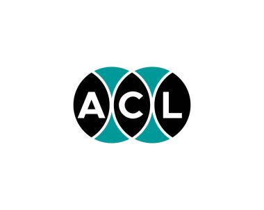 ACL logo tasarım vektör şablonu. ACL