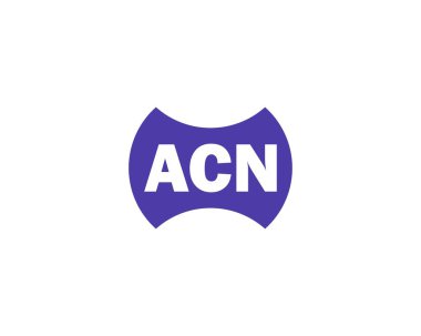 ACN logo tasarım vektör şablonu. ACN