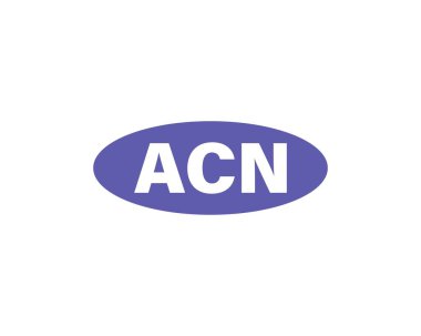 ACN logo tasarım vektör şablonu. ACN