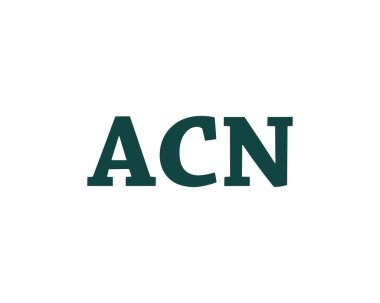 ACN logo tasarım vektör şablonu. ACN