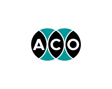 ACO logo tasarım vektör şablonu. ACO