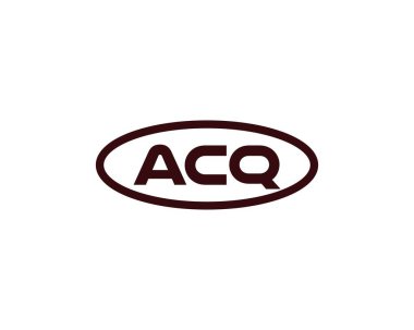 ACQ logo tasarım vektör şablonu. ACQ