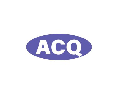ACQ logo tasarım vektör şablonu. ACQ