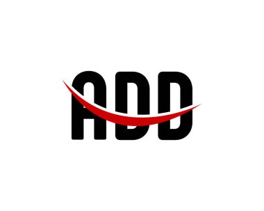 ADD logo tasarım vektör şablonu. Dikkat.