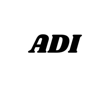 ADI logo tasarım vektör şablonu. ADI