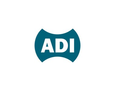 ADI logo tasarım vektör şablonu. ADI