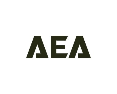 AEA logo tasarım vektör şablonu. AEA