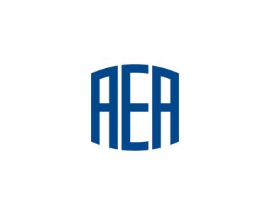 AEA logo tasarım vektör şablonu. AEA