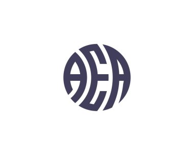 AEA logo tasarım vektör şablonu. AEA