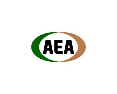 AEA logo tasarım vektör şablonu. AEA