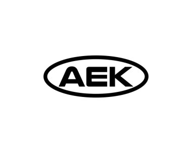 AEK logo tasarım vektör şablonu. AEK