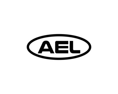 AEL logo tasarım vektör şablonu. AEL