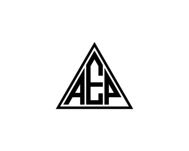 AEP logo tasarım vektör şablonu. AEP