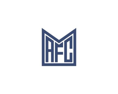 AFC Logo tasarım vektör şablonu. AFC