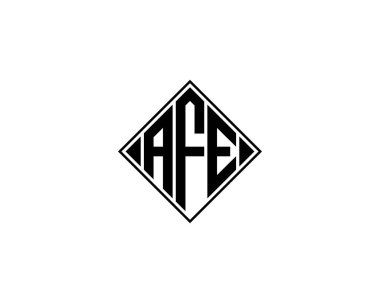 AFE logo tasarım vektör şablonu. AFE