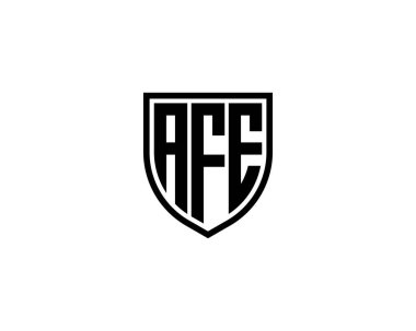 AFE logo tasarım vektör şablonu. AFE