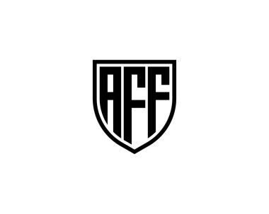 AFF logo tasarım vektör şablonu. AFF