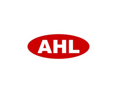 AHL logo tasarım vektör şablonu. AHL