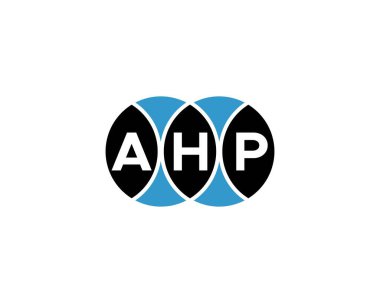 AHP logo tasarım vektör şablonu. AHP