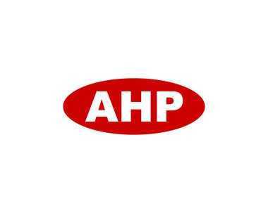 AHP logo tasarım vektör şablonu. AHP