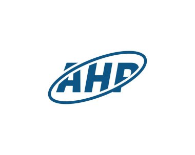AHP logo tasarım vektör şablonu. AHP