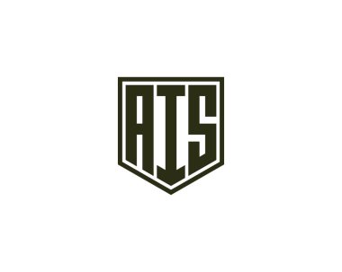 AIS logo tasarım vektör şablonu. AIS