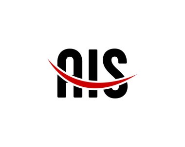 AIS logo tasarım vektör şablonu. AIS