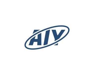 AIY logo tasarım vektör şablonu. AIY