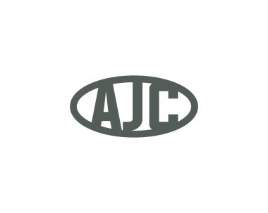 AJC logo tasarım vektör şablonu. ACJ