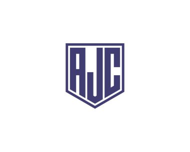 AJC logo tasarım vektör şablonu. ACJ