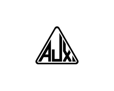 AJX logo tasarım vektör şablonu. AJX
