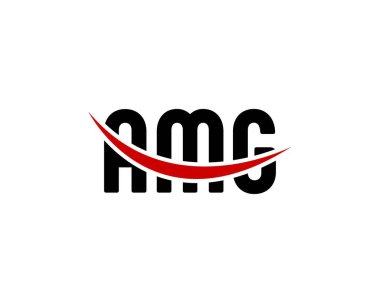 AMG logo tasarım vektör şablonu. AMG