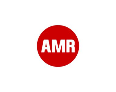 AMR logo tasarım vektör şablonu. AMR