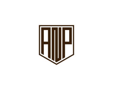 ANP logo tasarım vektör şablonu. ANP