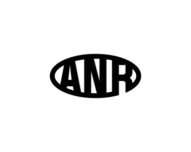 ANR logo tasarım vektör şablonu. ANR