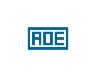 AOE logo tasarım vektör şablonu. AOE