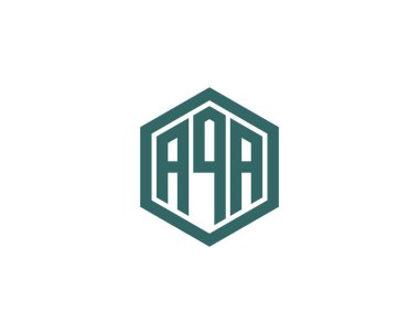AQA logo tasarım vektör şablonu. AQA
